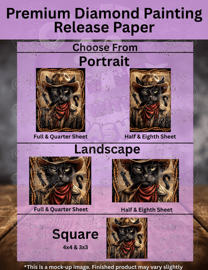 "Billy the Cat" by ©Sarah Richter Premium Accessories for Diamond Painting