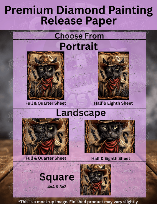 "Billy the Cat" by ©Sarah Richter Premium Accessories for Diamond Painting