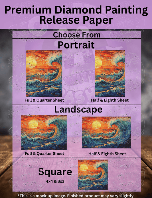 "Ocean Sunset" by ©Peggy Collins Premium Accessories for Diamond Painting