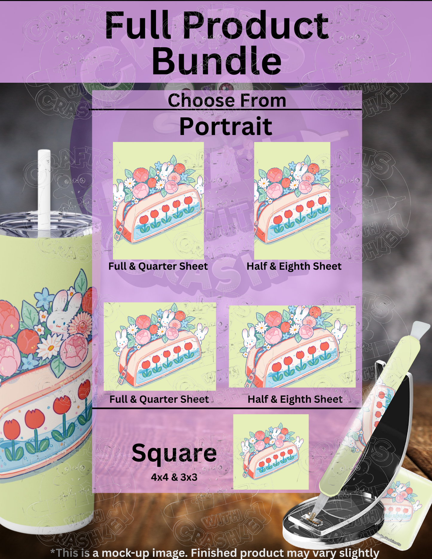 "Forget Me Not" by ©Hiroko Hashimoto Premium Accessories for Diamond Painting