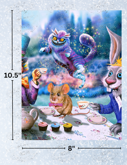 "The Tea Party" by ©Anthony Christou Premium Decorative Release Papers for Diamond Painting