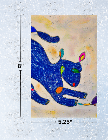 "Thomas Continuous Line" by Kaleena Kollmeier Decorative Diamond Painting Release Papers