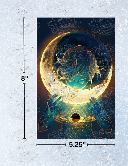 "Moon Eater" by ©Yuumei Decorative Diamond Painting Release Papers