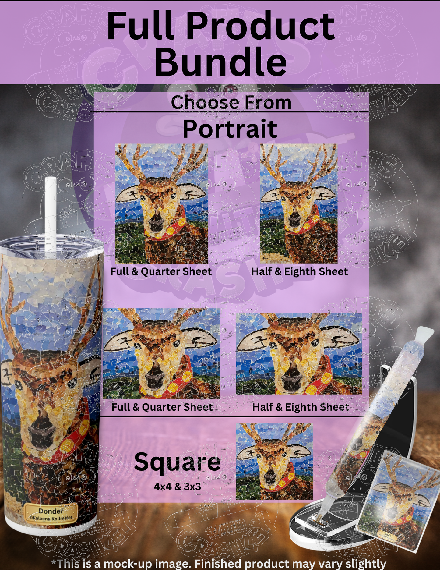 "Donder" by ©Kaleena Kollmeier Premium Accessories for Diamond Painting