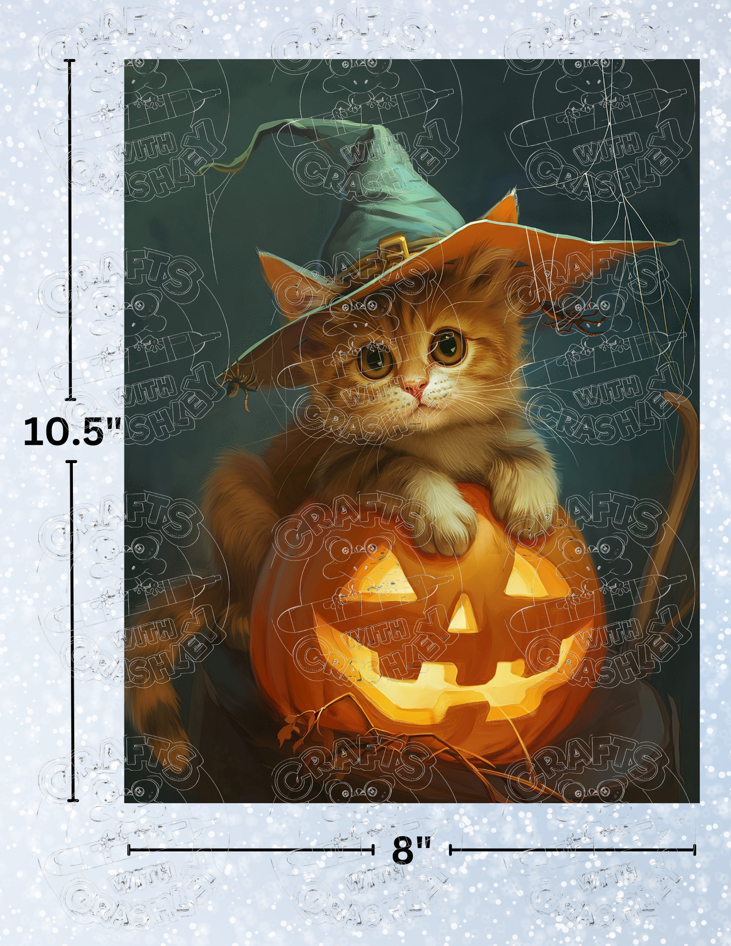 Product Bundle "Kitten on a Jack-O-Lantern" by ©Auclair Studio