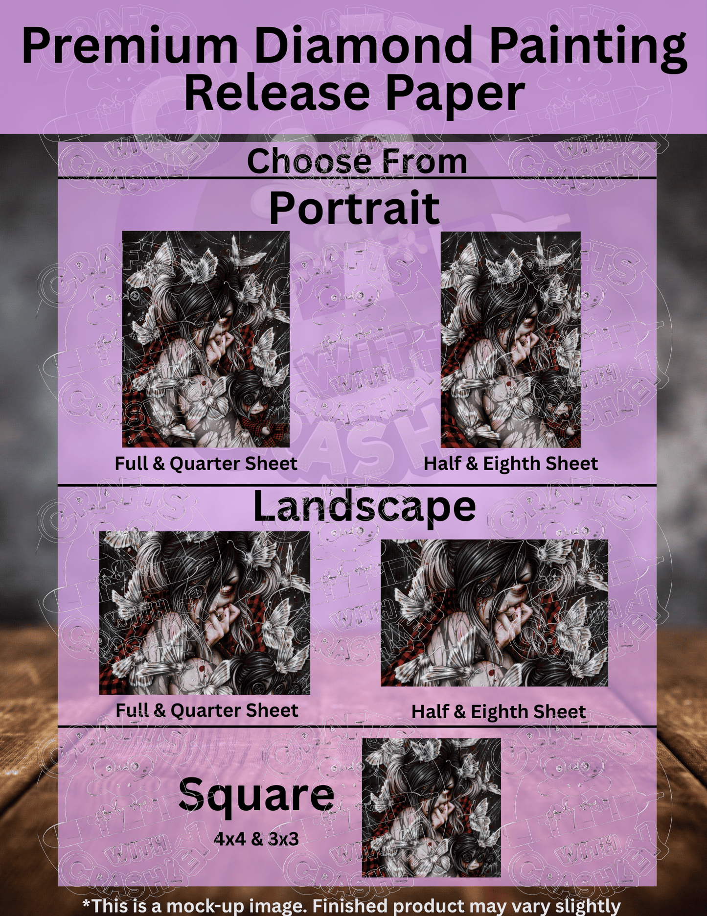 "Button Eye" by ©Enys Guerrero Premium Accessories for Diamond Painting