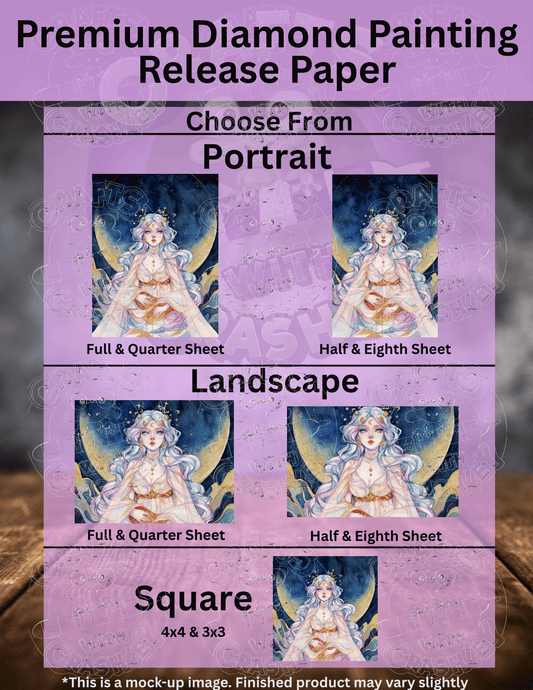 "Lunar Goddess" by ©Margaret Morales Premium Accessories for Diamond Painting
