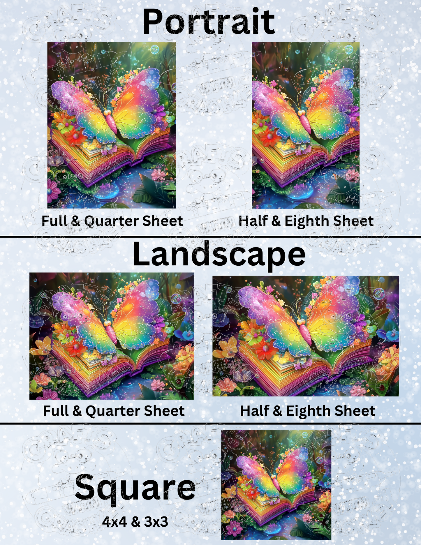 "Escapism" by ©Cocomarshmallow Premium Decorative Release Papers for Diamond Painting