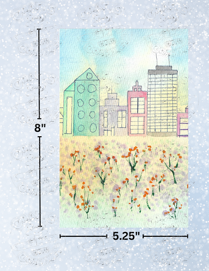 "Wild Weekend in the City" By Crafting and Crime Daily Decorative Diamond Painting Release Papers