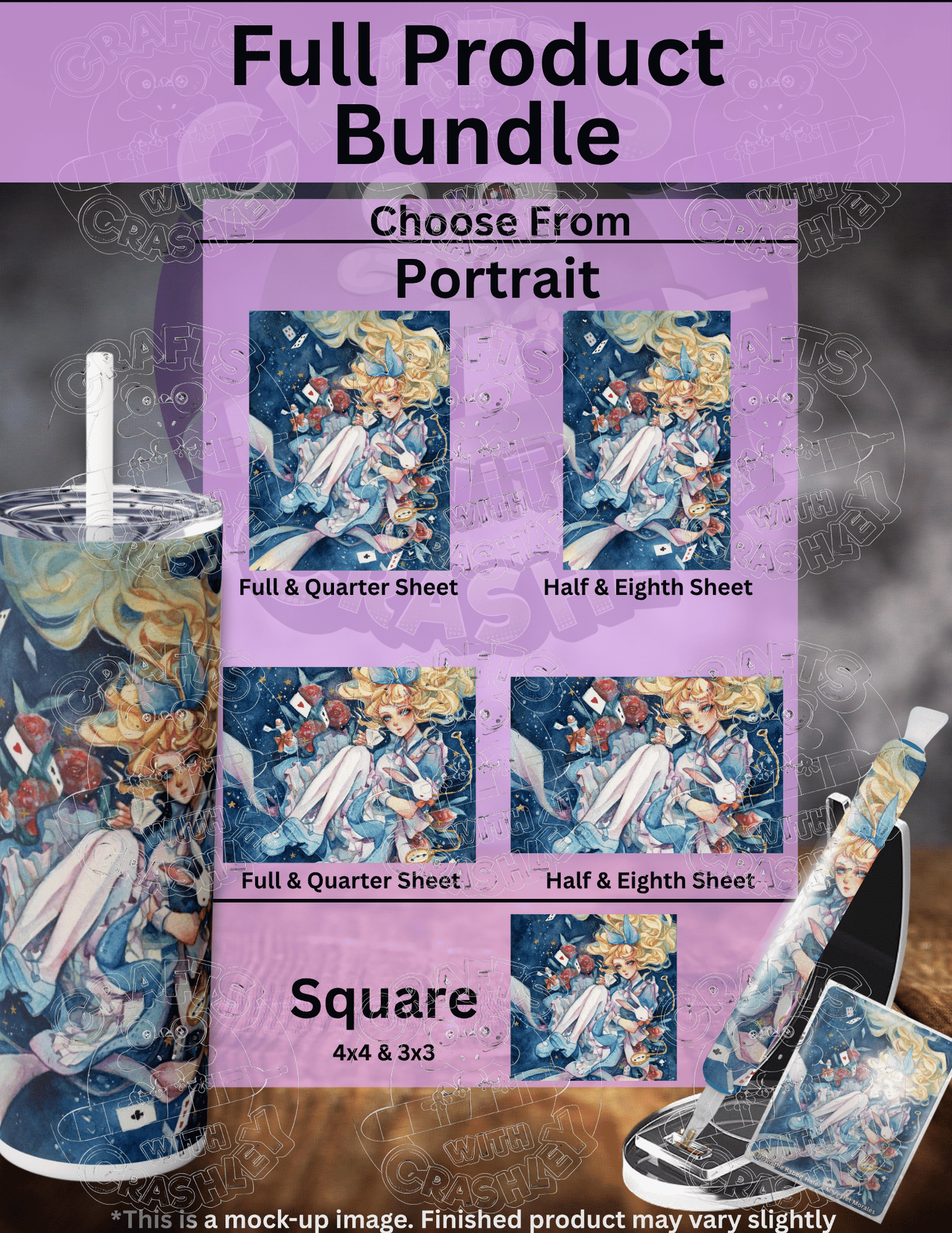 "Down the Rabbit Hole" by ©Margaret Morales Premium Accessories for Diamond Painting