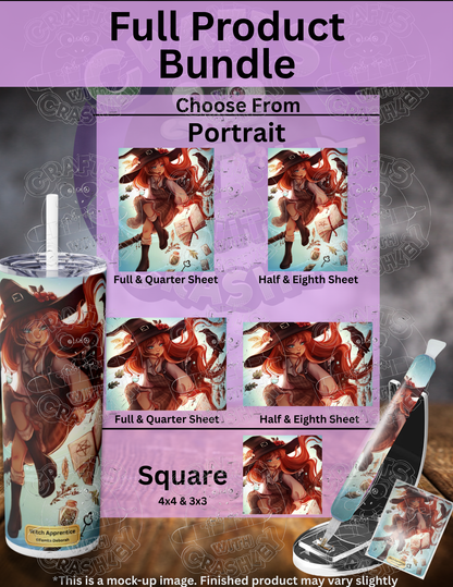 "Witch Apprentice" by ©Femke Deborah Premium Accessories for Diamond Painting