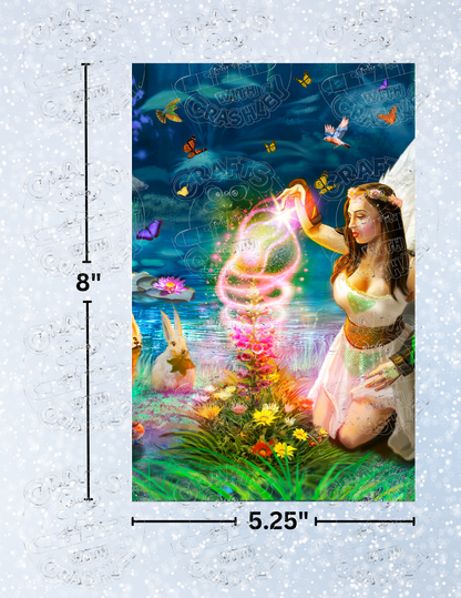 "Cerridwen Fairie Goddess" By ©Anthony Christou Decorative Diamond Painting Release Papers