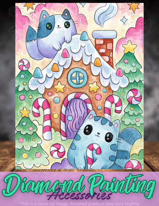 "Gingerbread Neko" by ©Jeremiah Ketner Premium Accessories for Diamond Painting