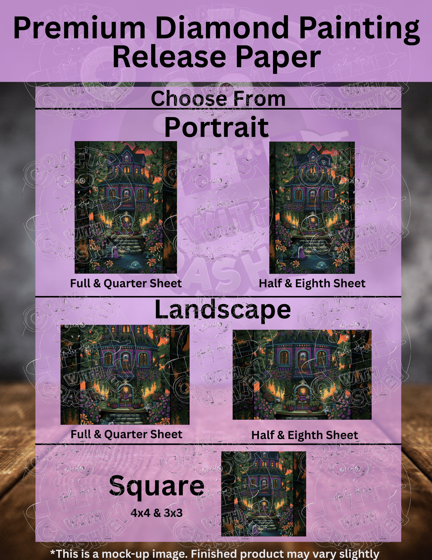 "Forever Home" by ©Myka Jelina Premium Accessories for Diamond Painting