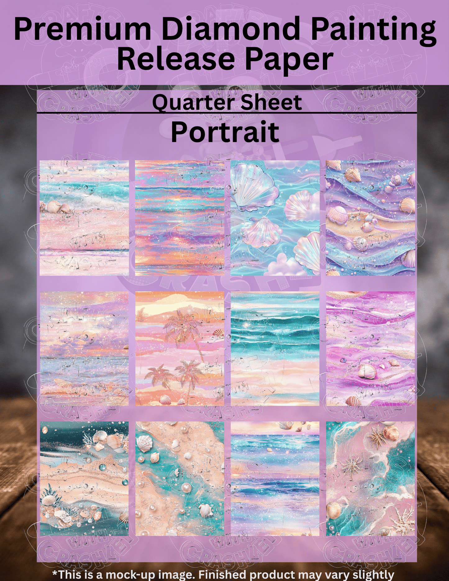 Tropical Fantasy Combo Pack Premium Release Paper for Diamond Painting