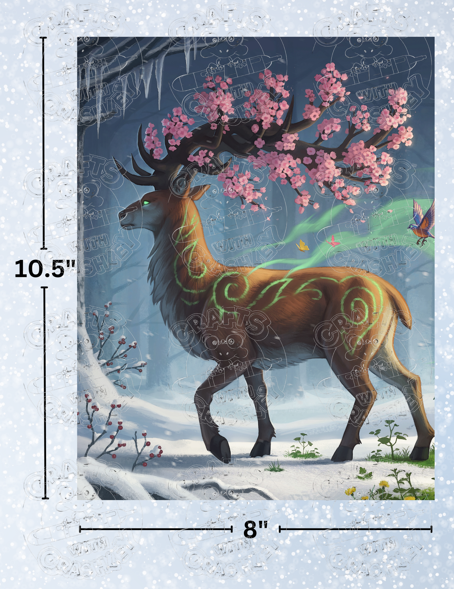 "Springbringer" by ©JoJoes Art Premium Decorative Release Papers for Diamond Painting