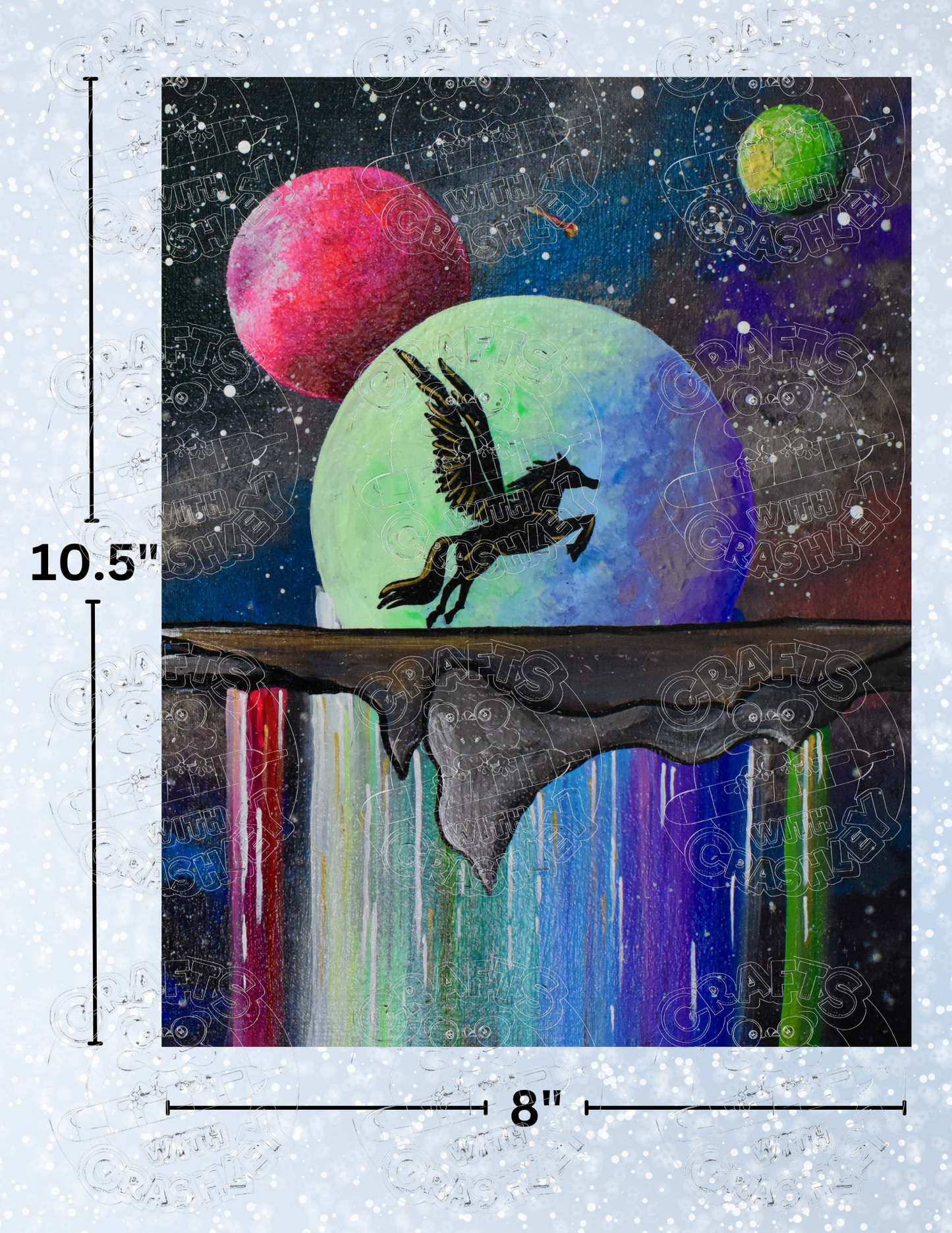 "Taking Flight" by ©Deborah Malcolm Premium Decorative Release Papers for Diamond Painting