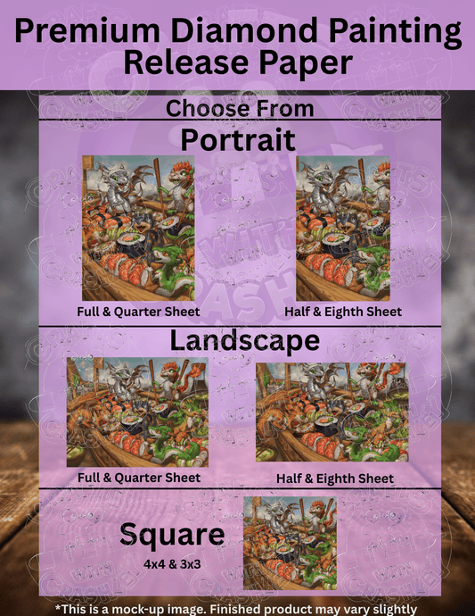 "The Sushi Rollers" by ©Christina "SixthLeafClover" Yen Premium Accessories for Diamond Painting