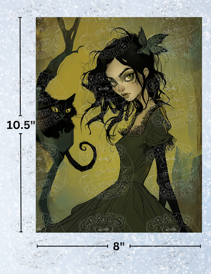 "A Familiar Pair" by ©Auclair Studio Premium Decorative Release Papers for Diamond Painting