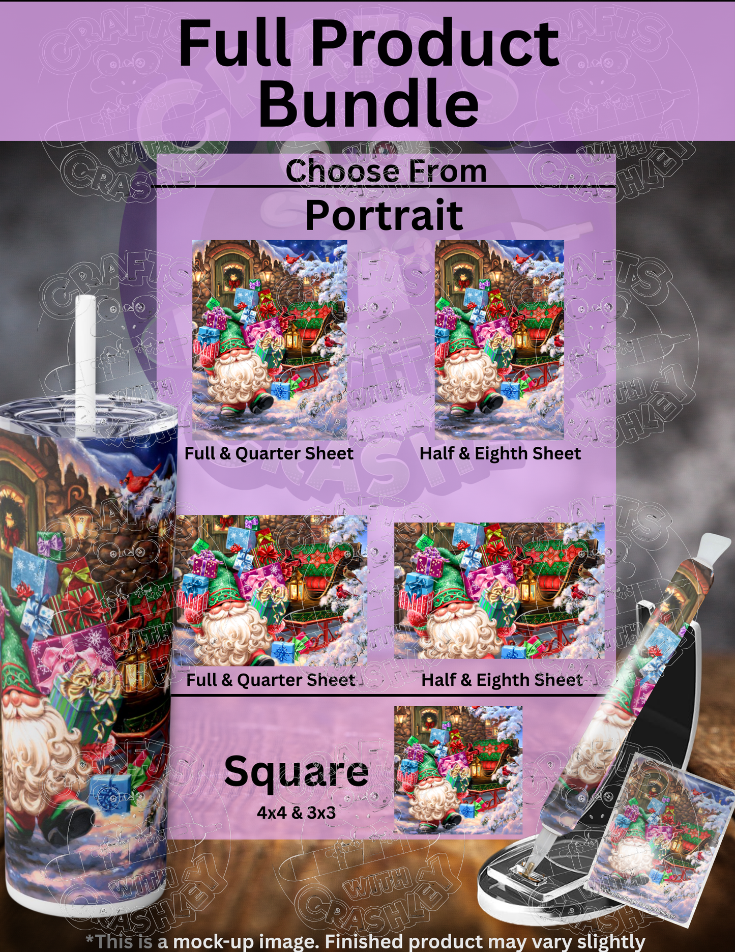 "Filling the Sleigh" by ©Dona Gelsinger Premium Accessories for Diamond Painting