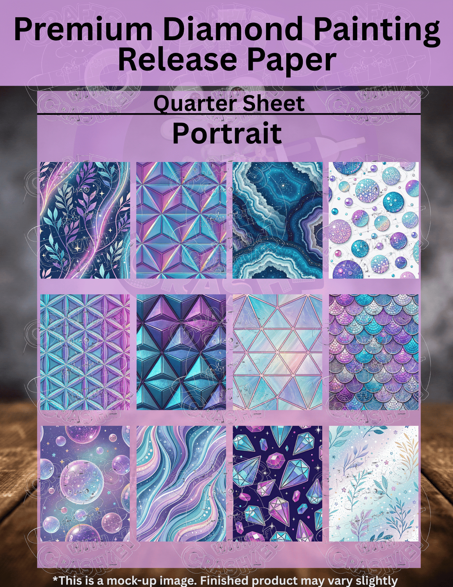 Celestial Prism Dreams Combo Pack Premium Release Paper for Diamond Painting