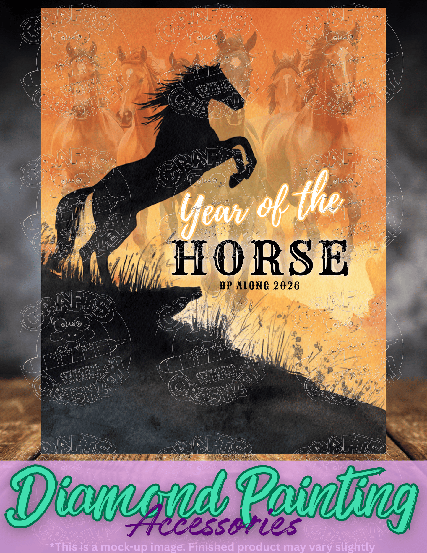 "Year of the Horse" Premium Accessories for Diamond Painting
