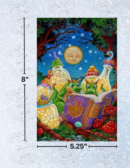 "Starlight Stories" By ©Randal Spangler Decorative Diamond Painting Release Papers