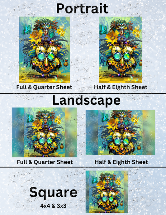 "Claude & Claudette" by ©Richard Lorenz Premium Decorative Release Papers for Diamond Painting