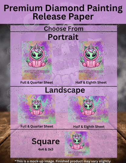 "Get Your Weird On 2026 Alien" Premium Accessories for Diamond Painting
