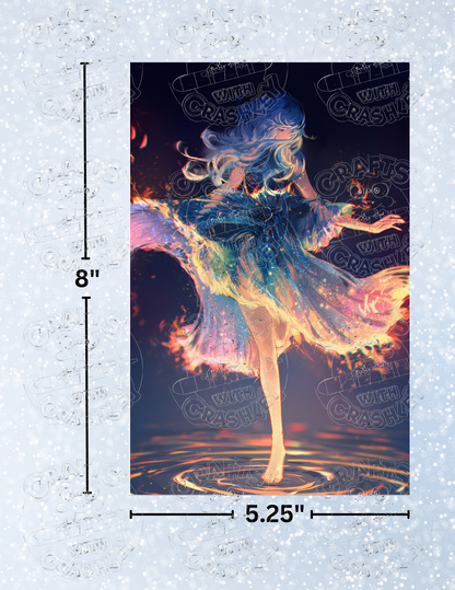 "Starfire Dance" by ©Yuumei Decorative Diamond Painting Release Papers