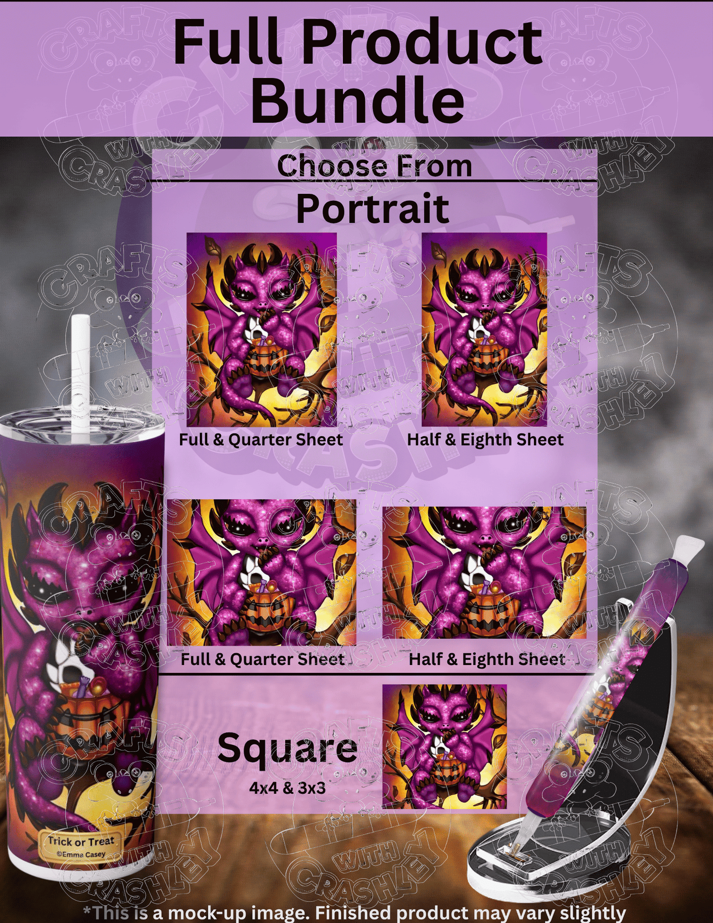 "Trick or Treat" by ©Emma Casey Premium Accessories for Diamond Painting