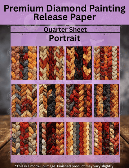 Woven in Warmth Combo Pack Premium Release Paper for Diamond Painting