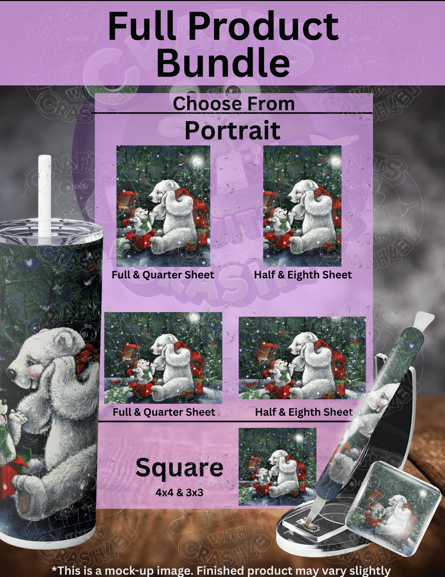 "Surprise!" by ©Janet Stever Premium Accessories for Diamond Painting