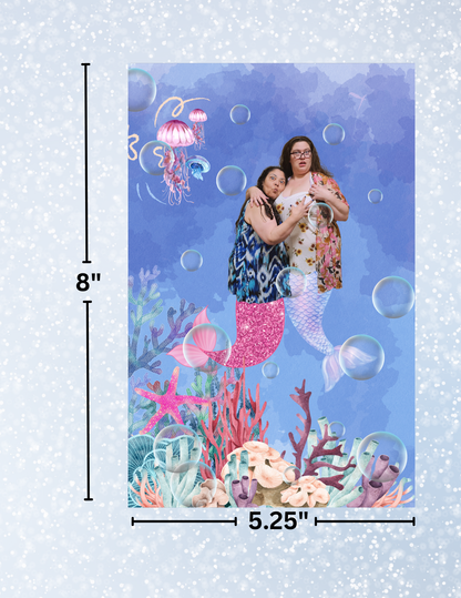 "Bermaids" Decorative Diamond Painting Release Papers