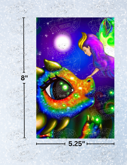 "Away with the Fairies" by Emma Casey Decorative Diamond Painting Release Papers