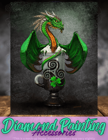 "Irish Coffee Dragon" by ©Stanley Morrison Premium Accessories for Diamond Painting