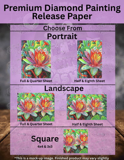 "Water Lilies Extravaganza" by ©Peggy Collins Premium Accessories for Diamond Painting