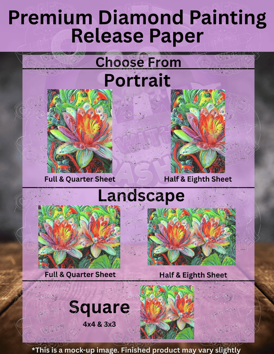 "Water Lilies Extravaganza" by ©Peggy Collins Premium Accessories for Diamond Painting