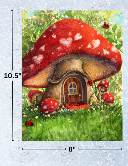 Product Bundle "Mushroom House" by ©Janet Stever