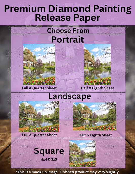 "Lakeside Cottage" by ©Dominic Davison Premium Accessories for Diamond Painting