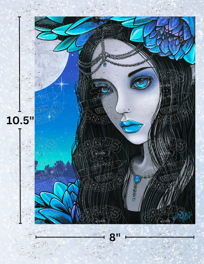 "Nalin" by ©Myka Jelina Premium Decorative Release Papers for Diamond Painting