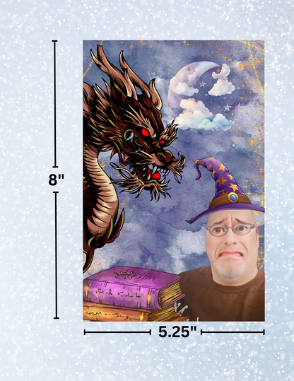 "Wizardi Rich" Decorative Diamond Painting Release Papers