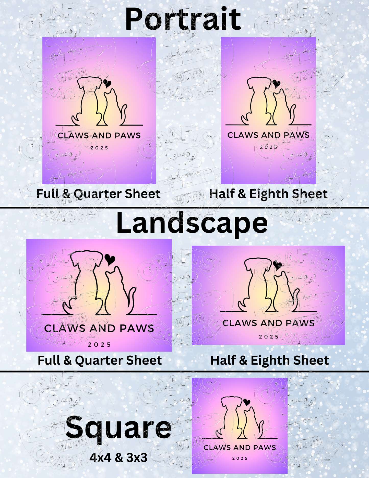 Product Bundle "Claws and Paws 2025"