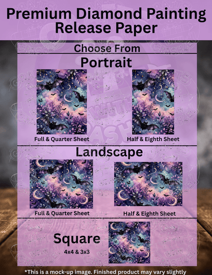 "Gothic Bats" Premium Accessories for Diamond Painting