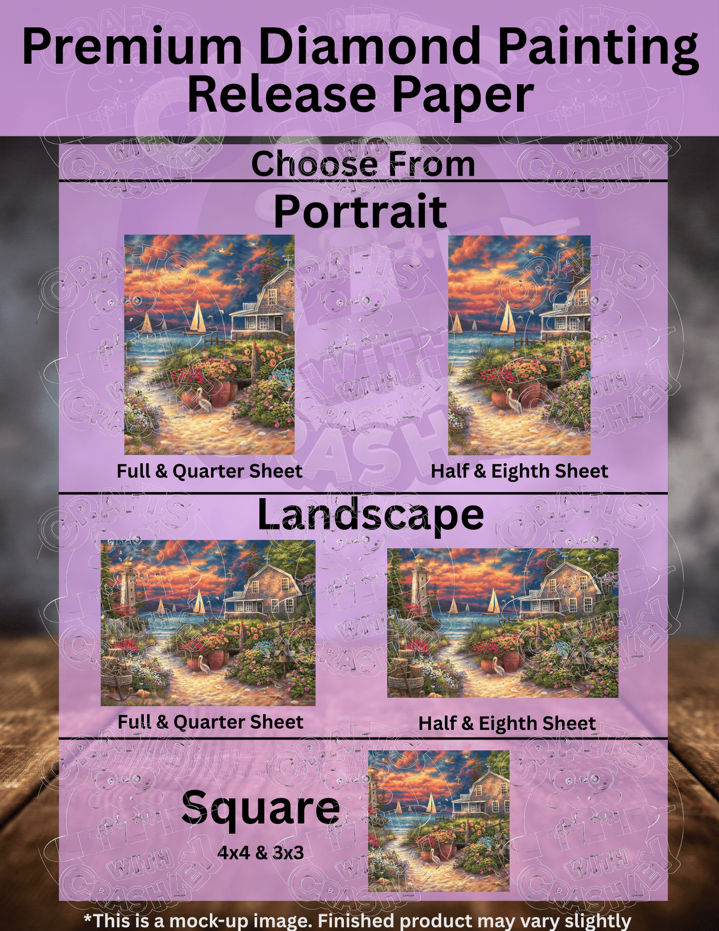 "Peace After the Storm" by ©Chuck Pinson Premium Accessories for Diamond Painting