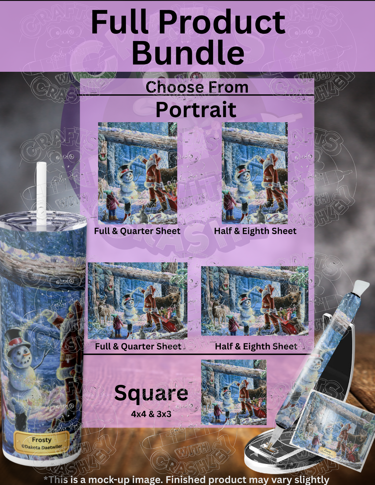 "Frosty" by ©Dakota Daetwiler Premium Accessories for Diamond Painting