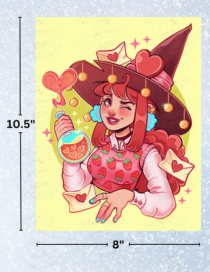 "Love Witch" by ©Mrs Butter D Premium Decorative Release Papers for Diamond Painting