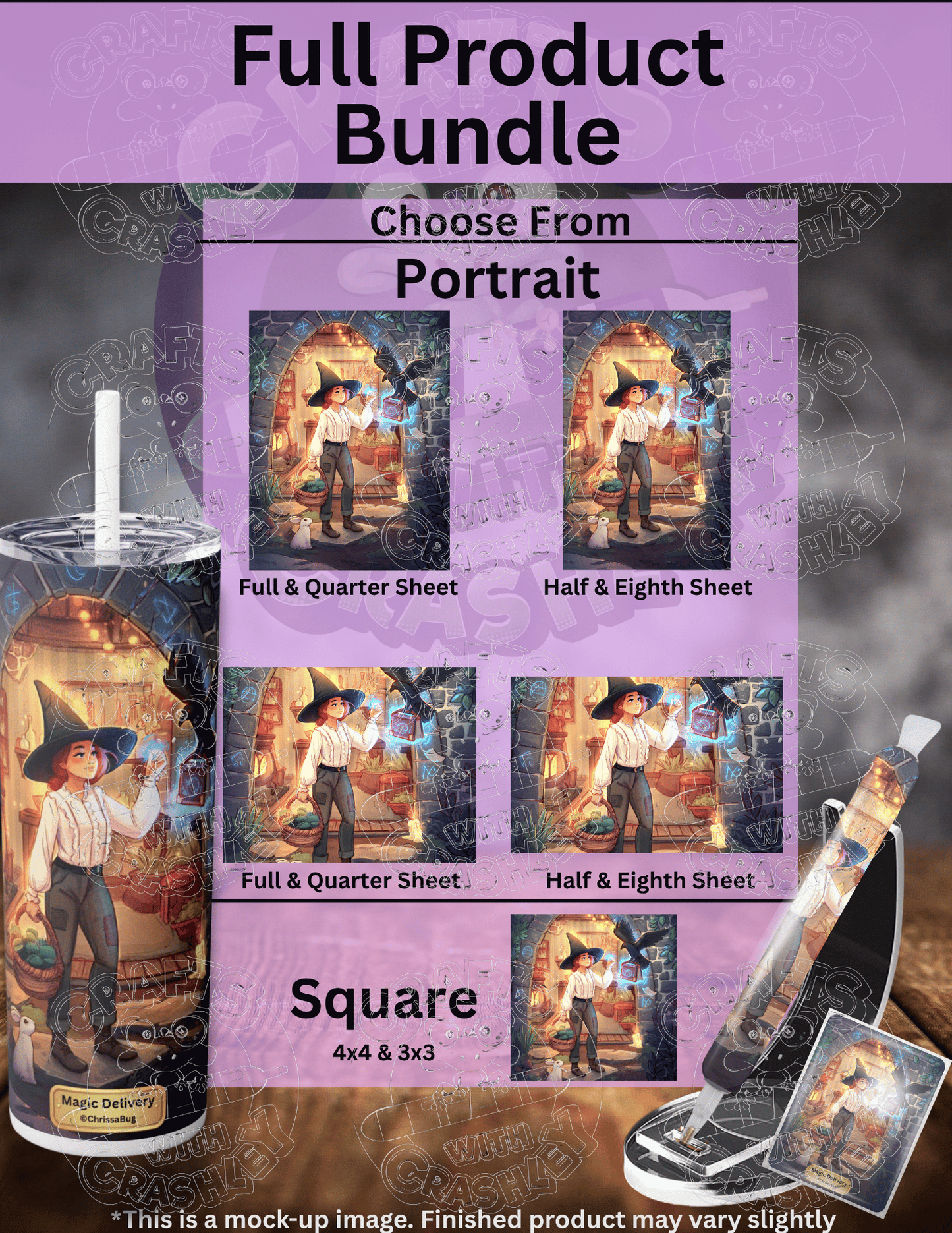 "Magic Delivery" by ©ChrissaBug Premium Accessories for Diamond Painting