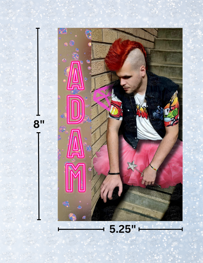 "Rockstar Adam" Decorative Diamond Painting Release Papers
