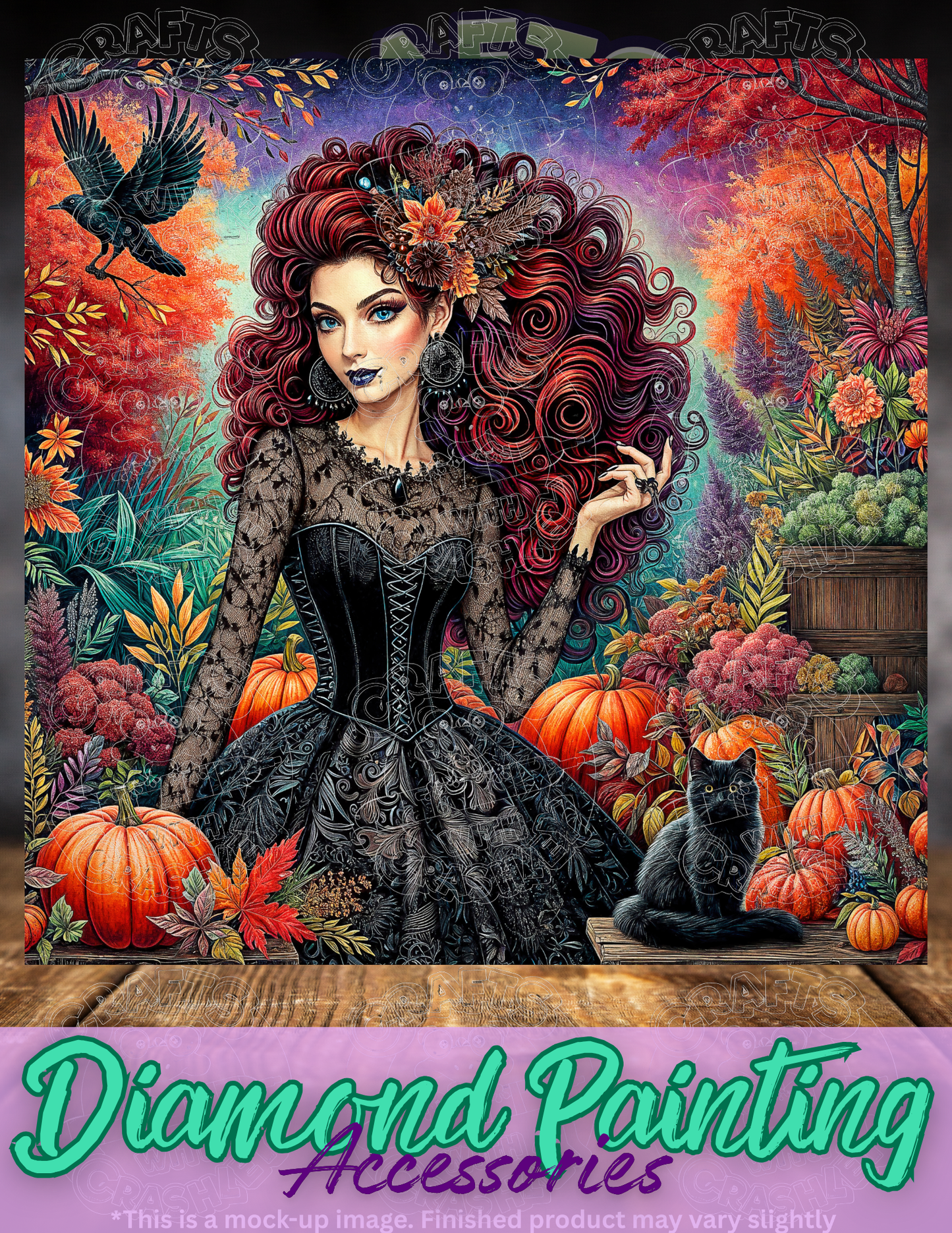 "Witchy Woman" by ©Peggy Collins Premium Accessories for Diamond Painting